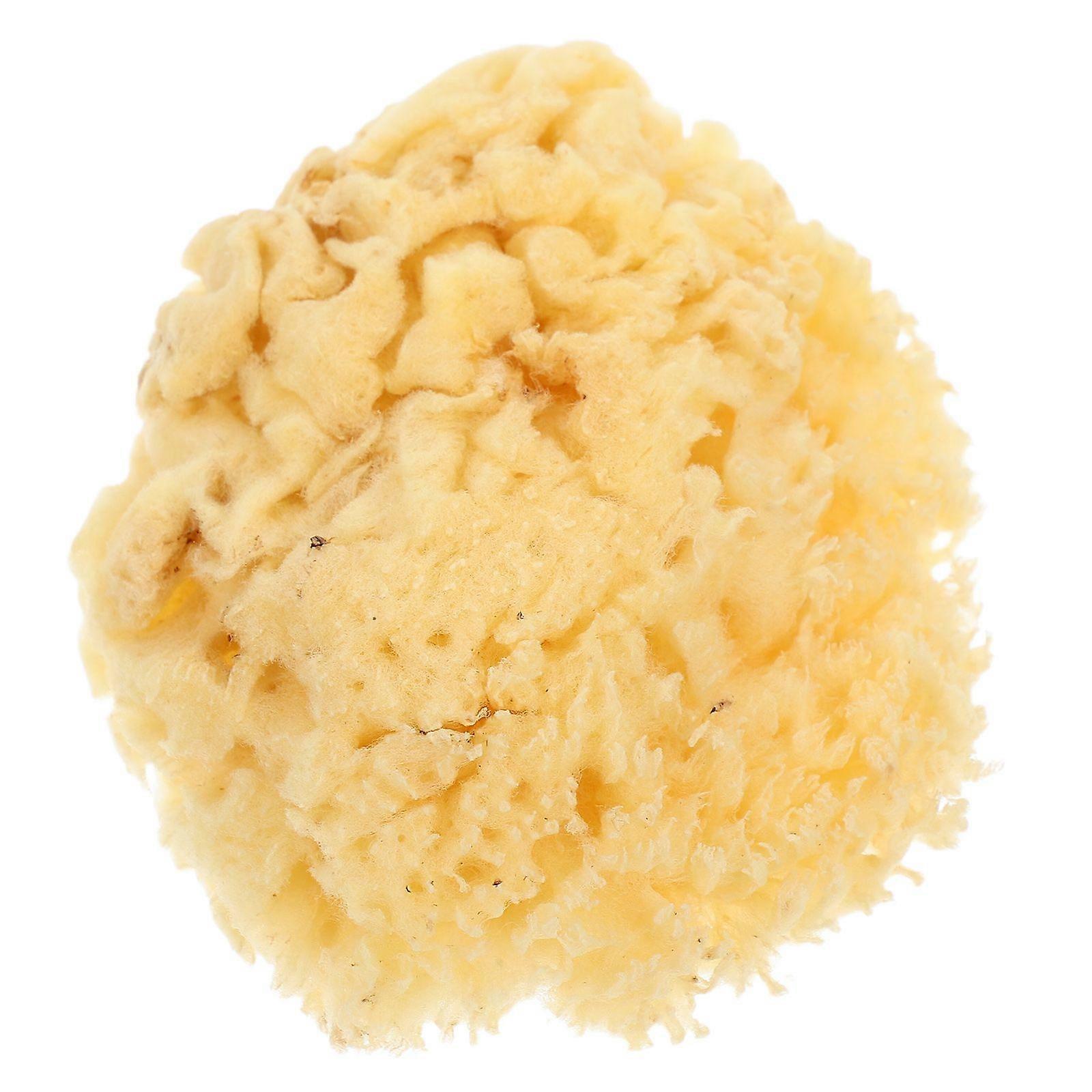 Natural Sea Sponge for Kids Painting Soft Easy to Hold Multi-Functional Watercolor Tool Water Absorption Professional Creation for DIY Texture Paintin