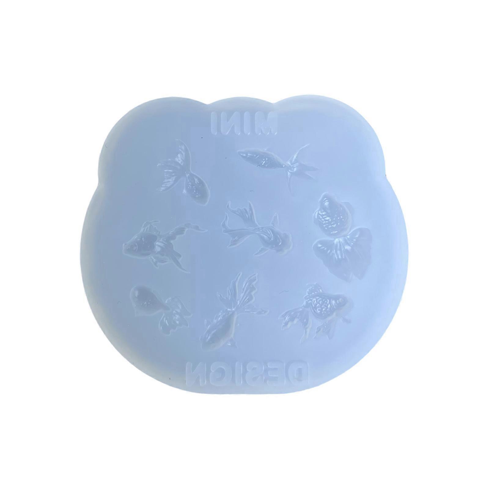 Practical Silicone Mould Accessory for Making Goldfish Candle Holders Great for Personalize Styles and Decorations Multicolor