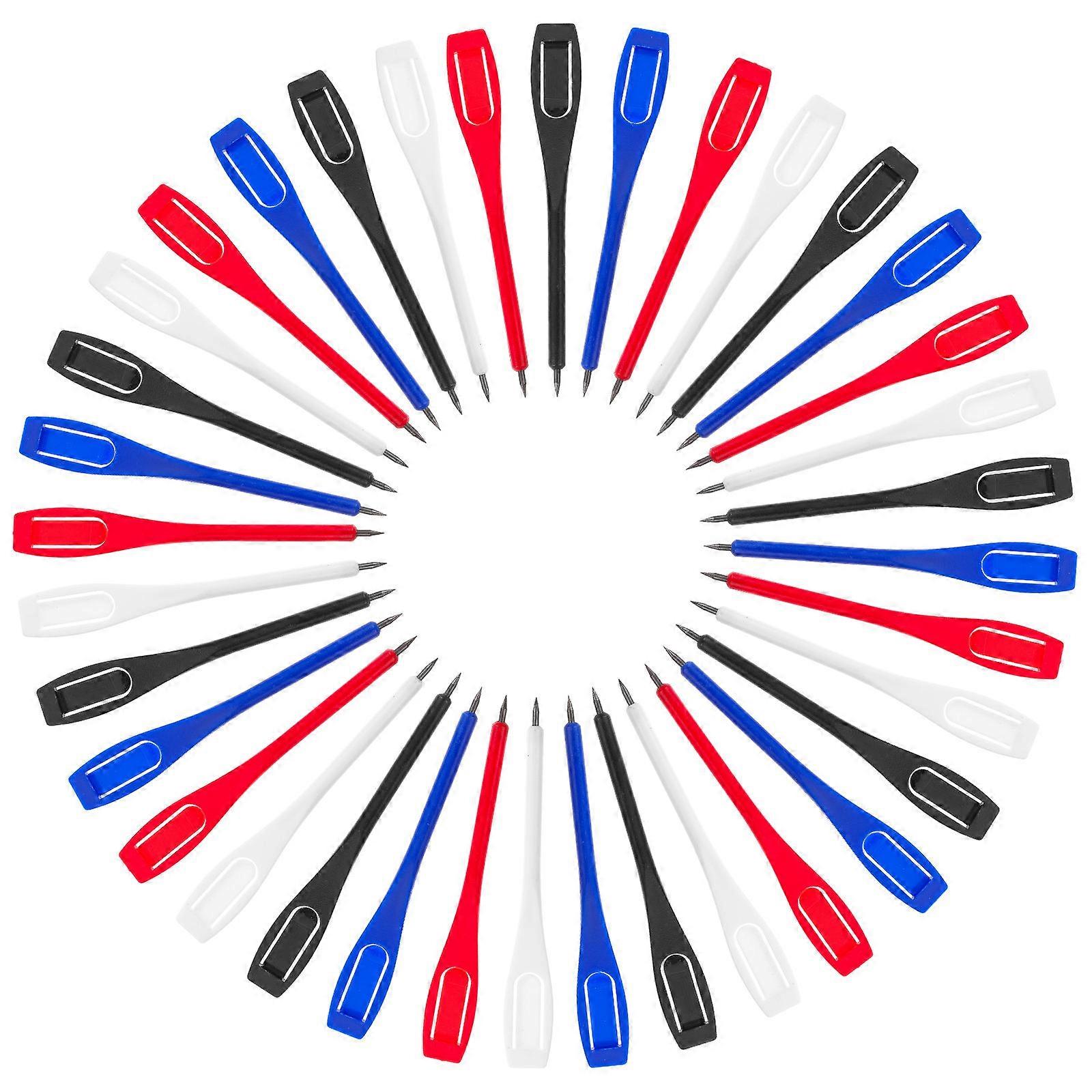 40 قطعة أقلام الكتابة للجولف الرياضة أقلام الرصاص الكتابة أقلام الرصاص الجولف تسجيل أقلام الرصاص