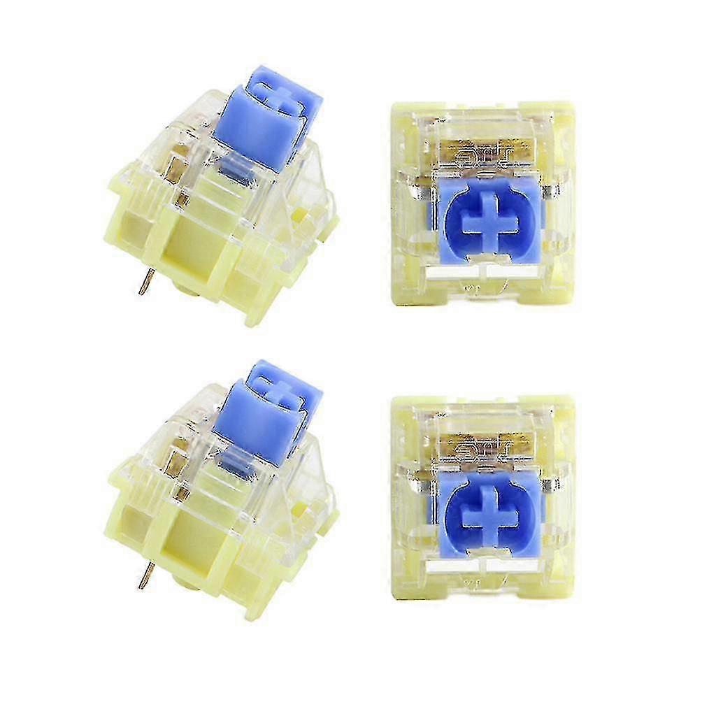 4pcs Ttc 3pin Switches For Mechanical Keyboard Linear Switch 37g 100m Click Smd
