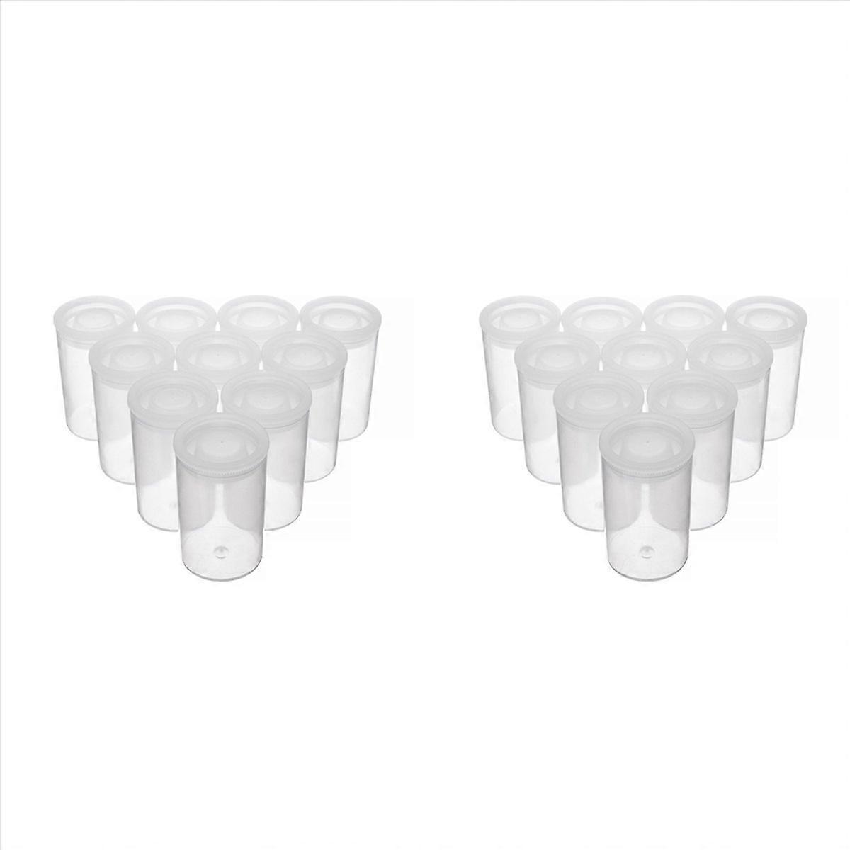 200PCS Plastic Empty Film Canister Camera Reel Container Storage Case Can for Accessories Art Bead C