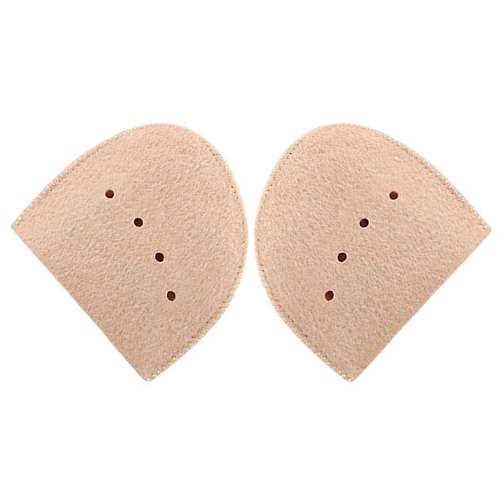Dancer Essentials Toe Covers for Pointe Shoes Ballet Khaki Felt Shock Absorption 1 Pair