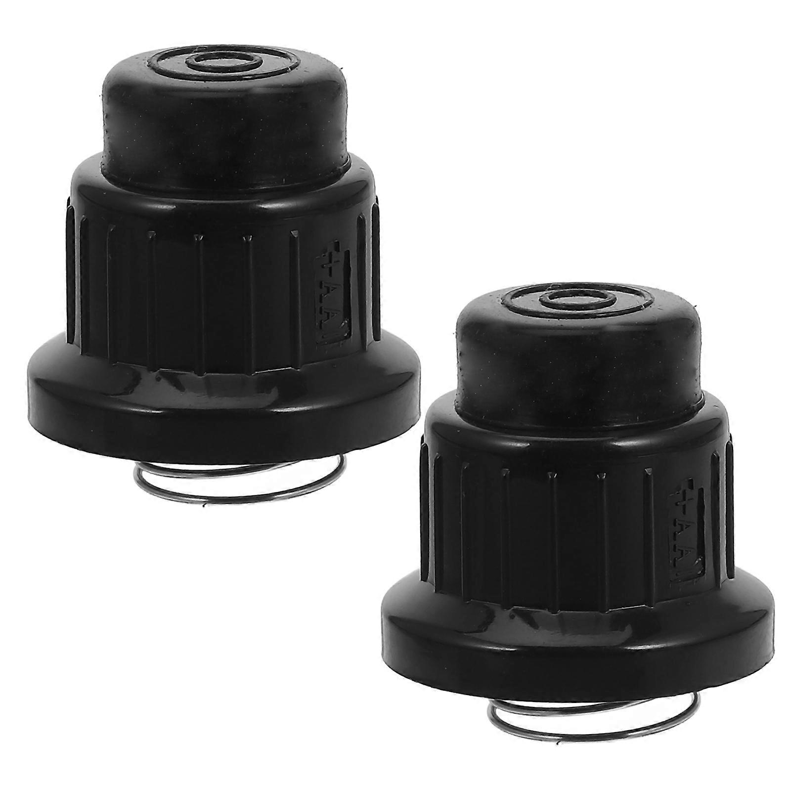 Gas Grill Igniter Replacement Igniter Cap for Repairing 2Pcs Black PP