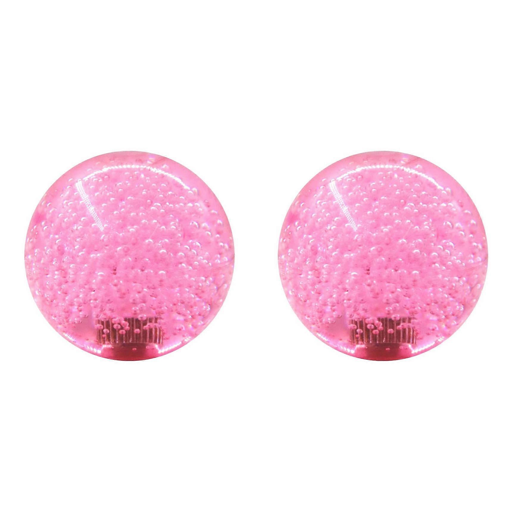 2X Crystal Joystick Ball Top Handle Rocker M6 Screw Head Arcade Game Joysticks Easy-Install DIY Replacement Parts