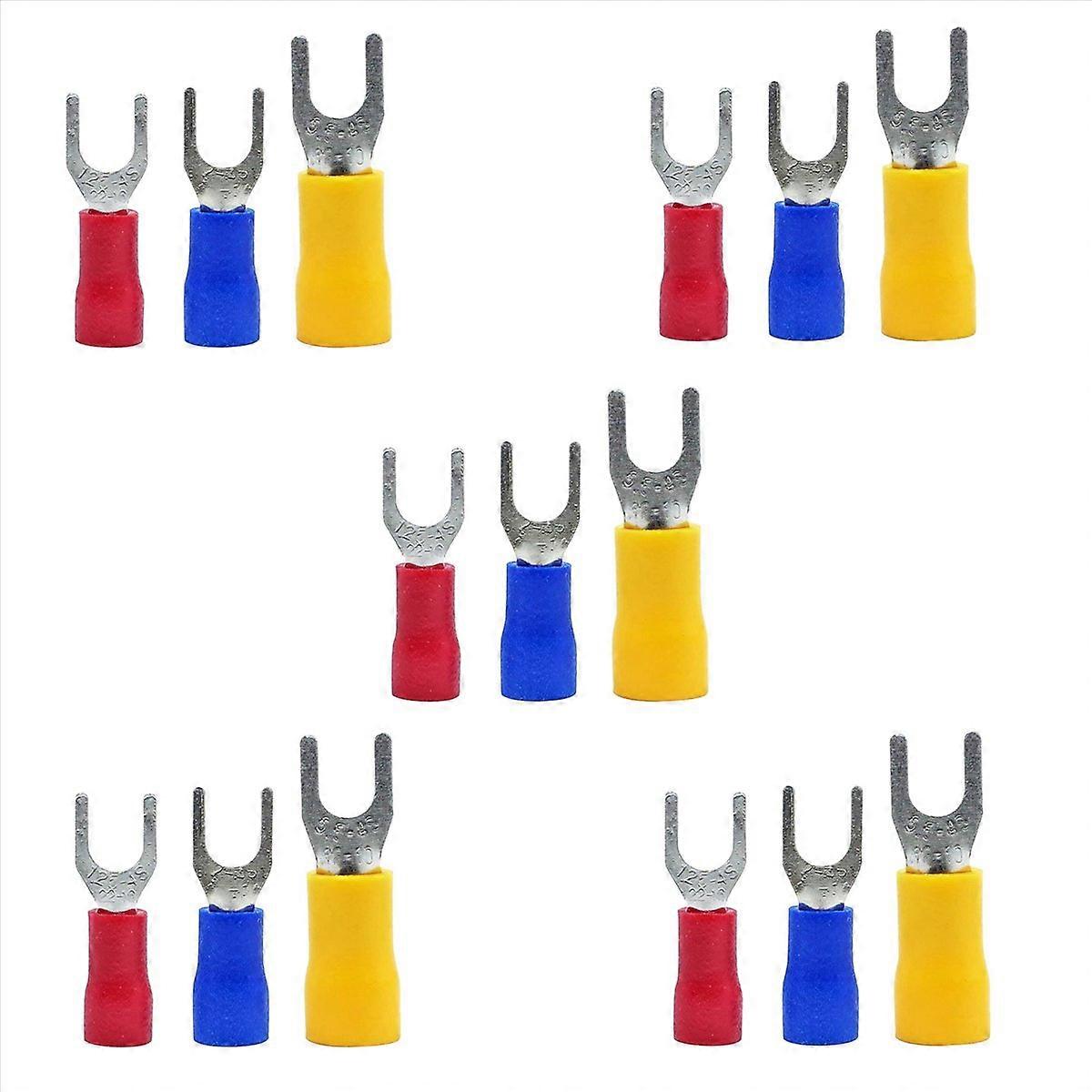 22-16 16-14 12-10 AWG Insulated Fork Spade U-Type Crimp Terminal