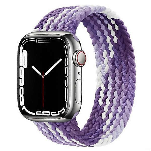Durable and Elastic compatible with Apple Watchwith Apple Watch Strap 38mm/40mm/41mm Purple M