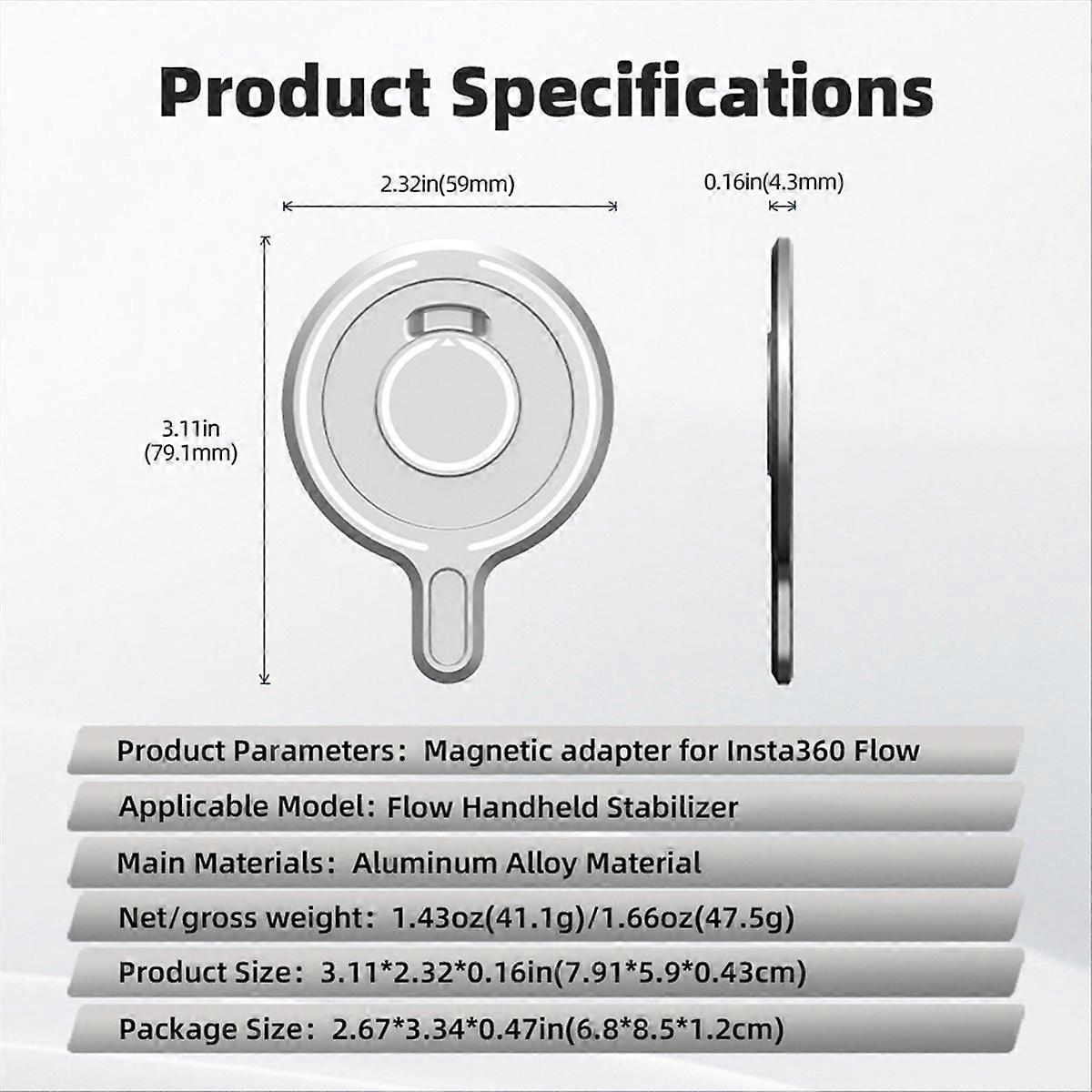 Pentru suportul magnetic de telefon Flow