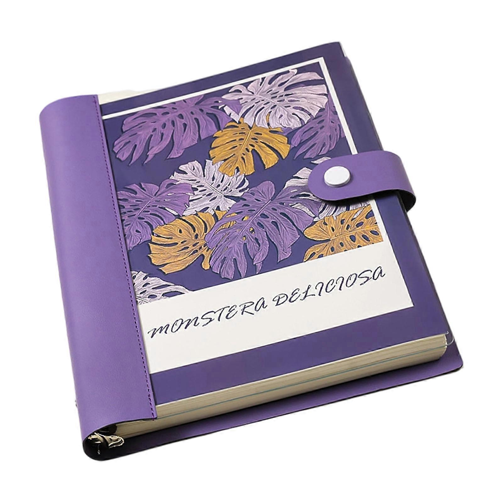 Detachable Rings Binder B5 Size Notebook Quality Smooth Writing Paper Materials Customizable Page Refillable Notebook Multicolor