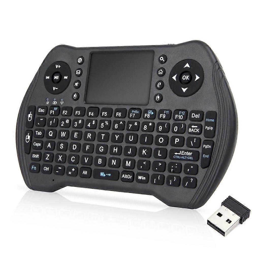 MT10 Backlight Keyboard USB 2.4G Air Mouse Wireless Keyboard with Touchpad for Smart TV, Windows, Notebook