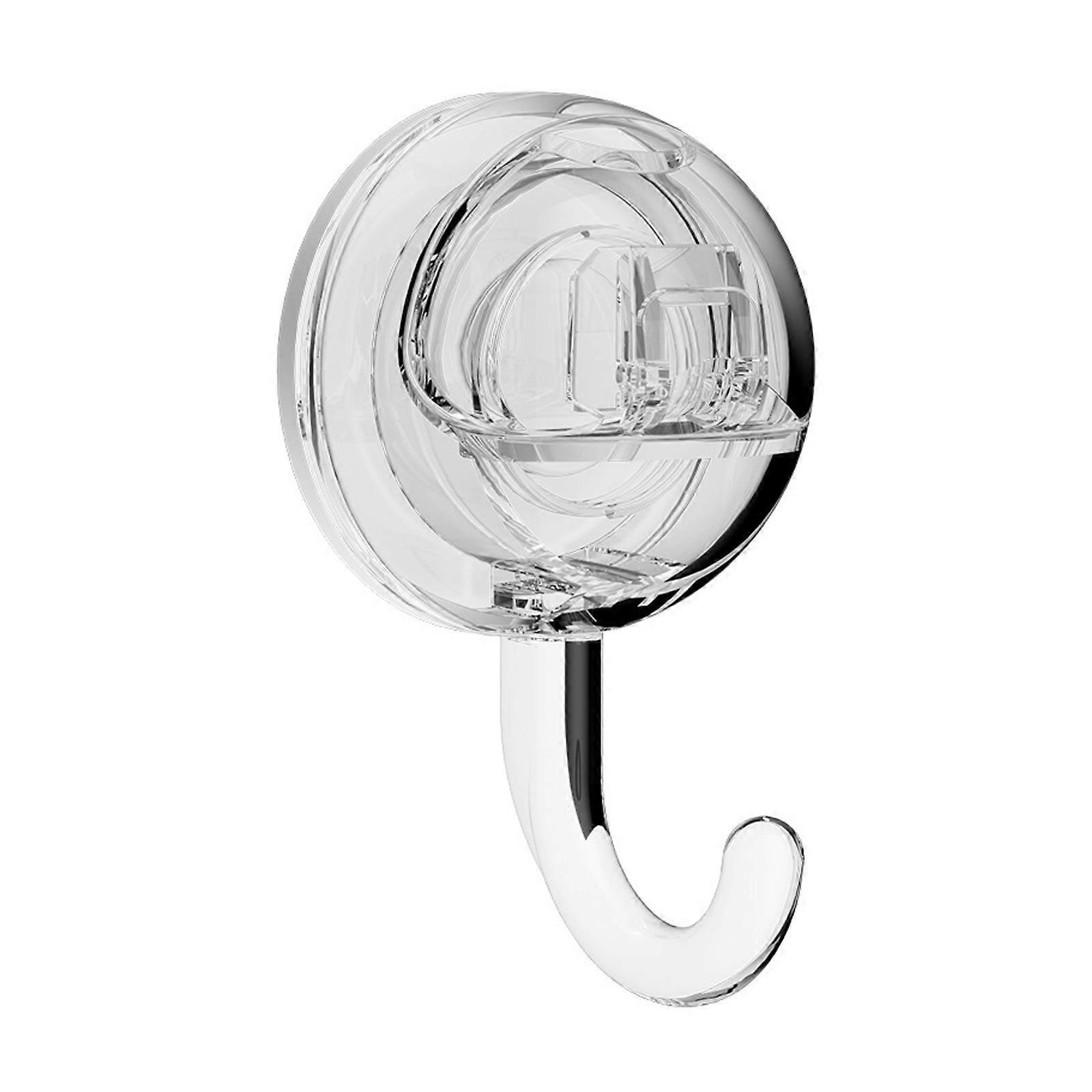 Vacuum Adsorption Technology Suction Hook Drillless Required Strong Hold Multiple Applications Wall Mounting Hangers  Clear