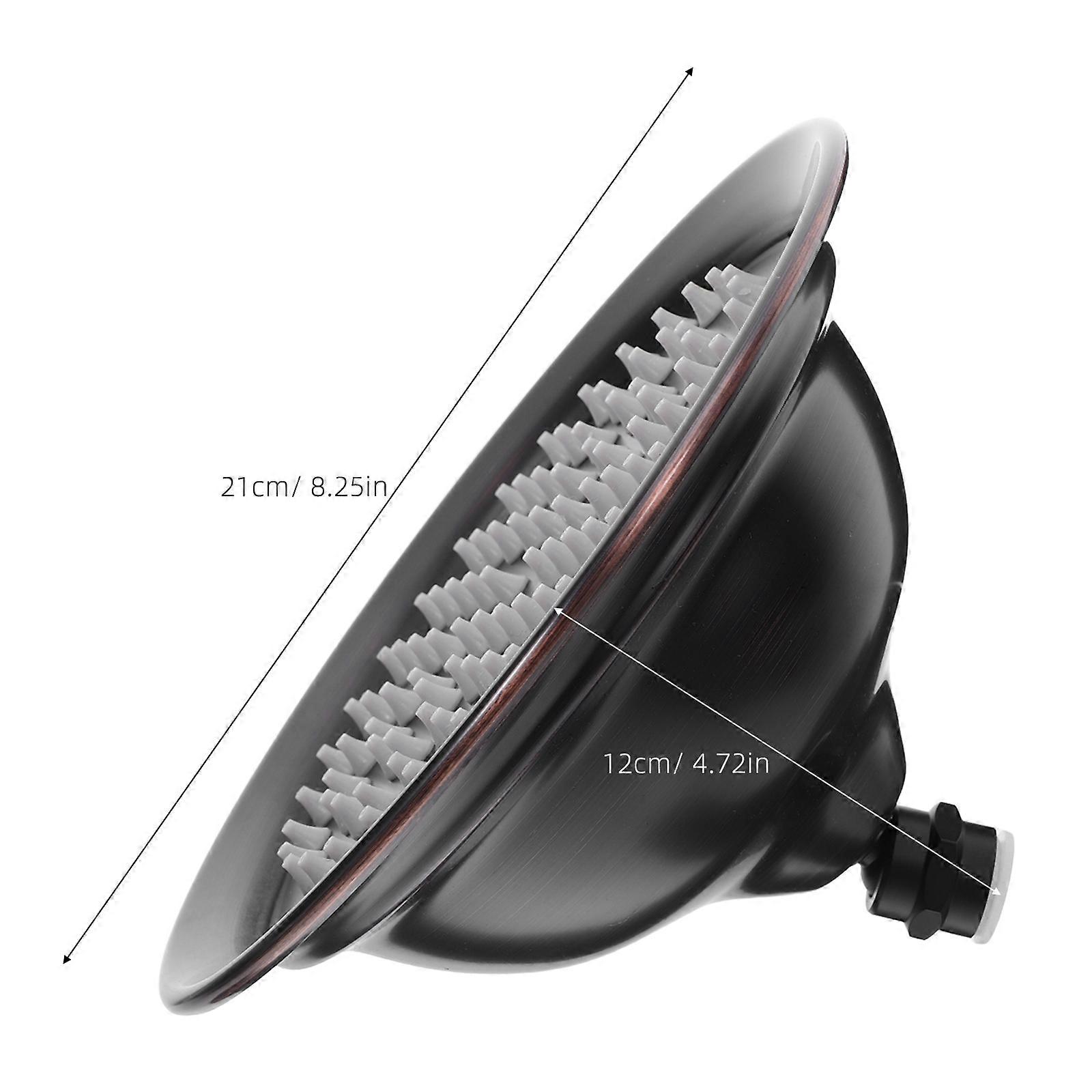 Bathroom Copper Shower Head for Wide Coverage and Vintage Style