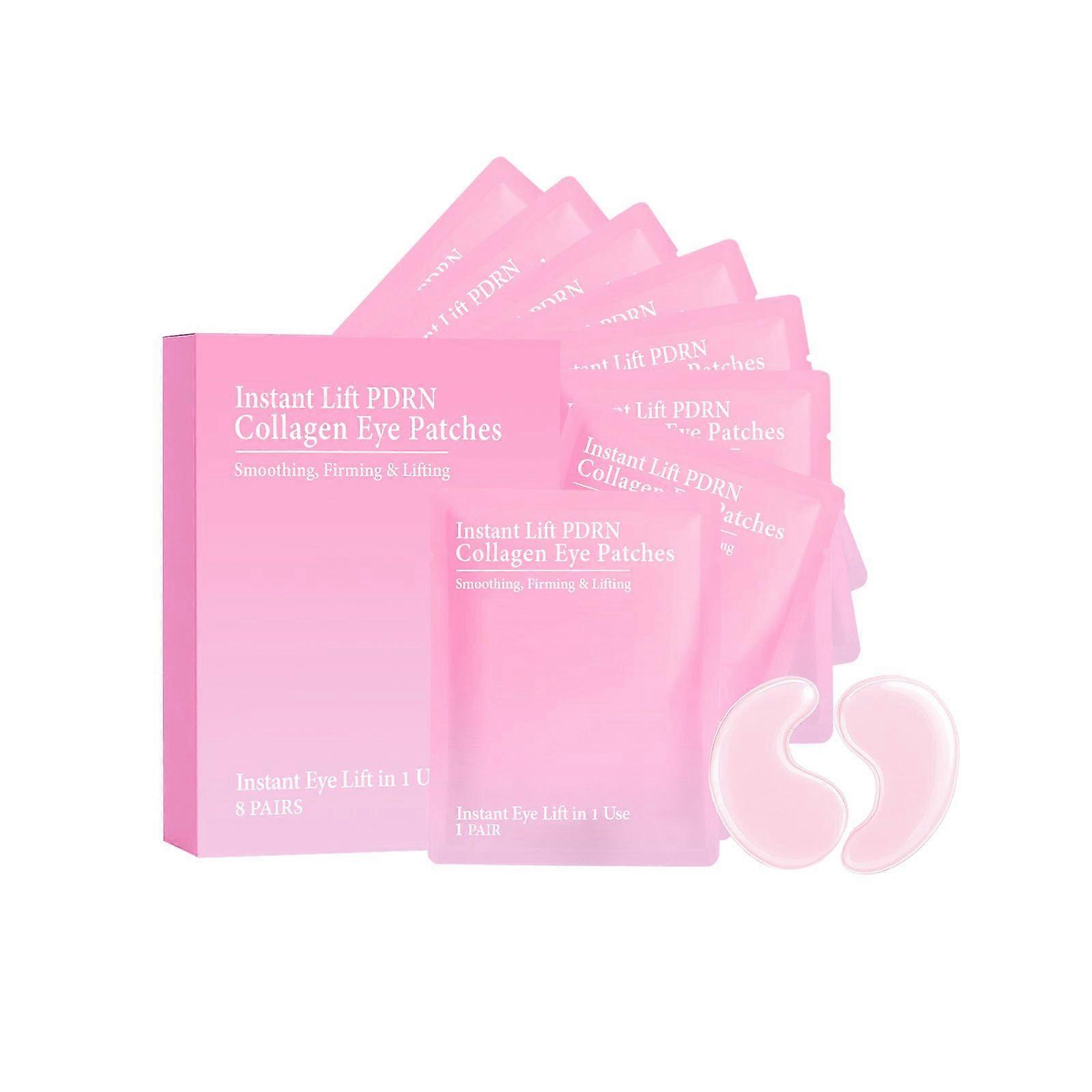 PDRN & Collagen Under Eye Patches - Hydrating Anti-Wrinkle Eye Masks with Niacinamide, Reduces Dark Circles, Puffiness & Fine Lines, Deeply Nourishing