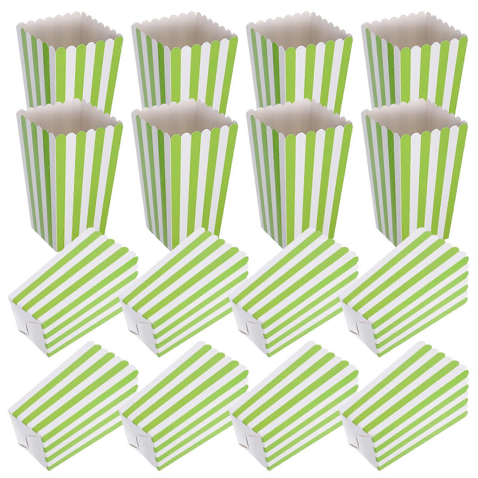 Popcorn Buckets for Serving Popcorn 40Pcs Containers Set