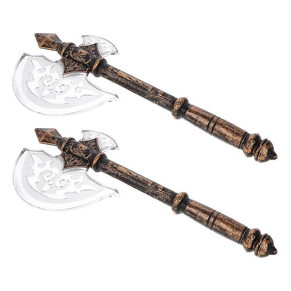 Halloween Performance Prop for Stage Use 2Pcs Plastic Costume Accessories