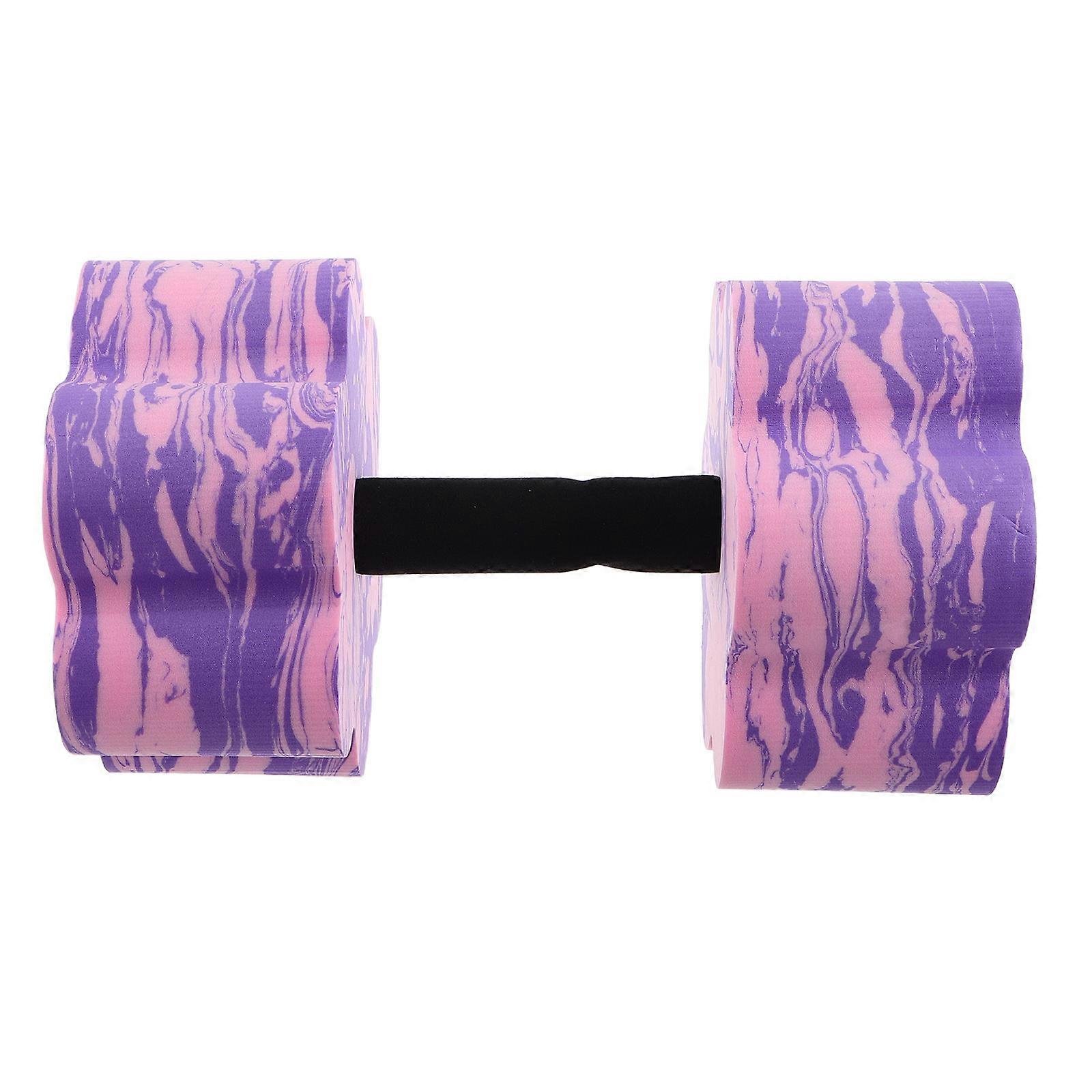 Fitness Dumbbells with Enhanced Grip for Water Exercise Made of Durable EVA Material