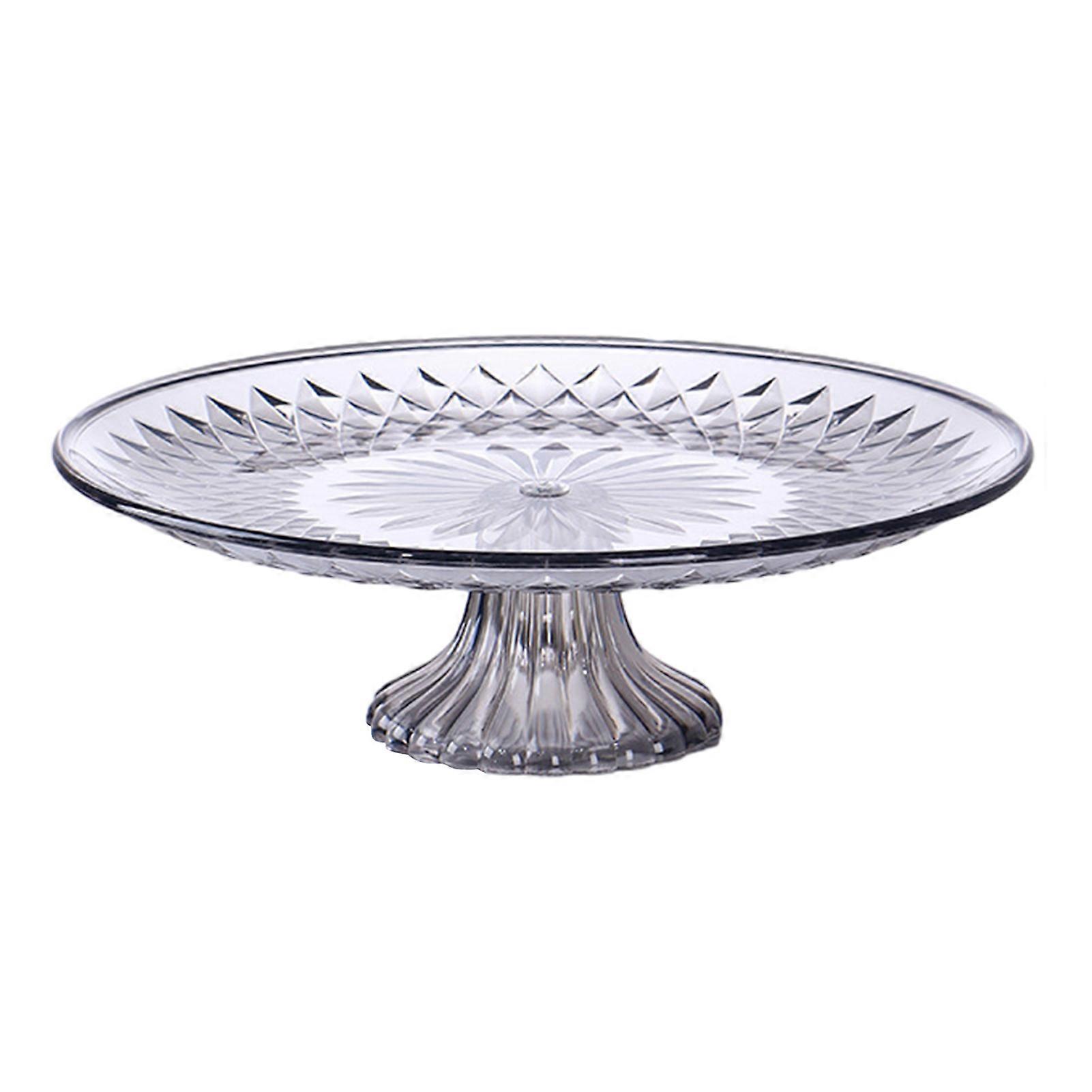 Grand pr��sentoir �� gateau Chi en cristal, plateau de service, fournitures de d��coration de f��te