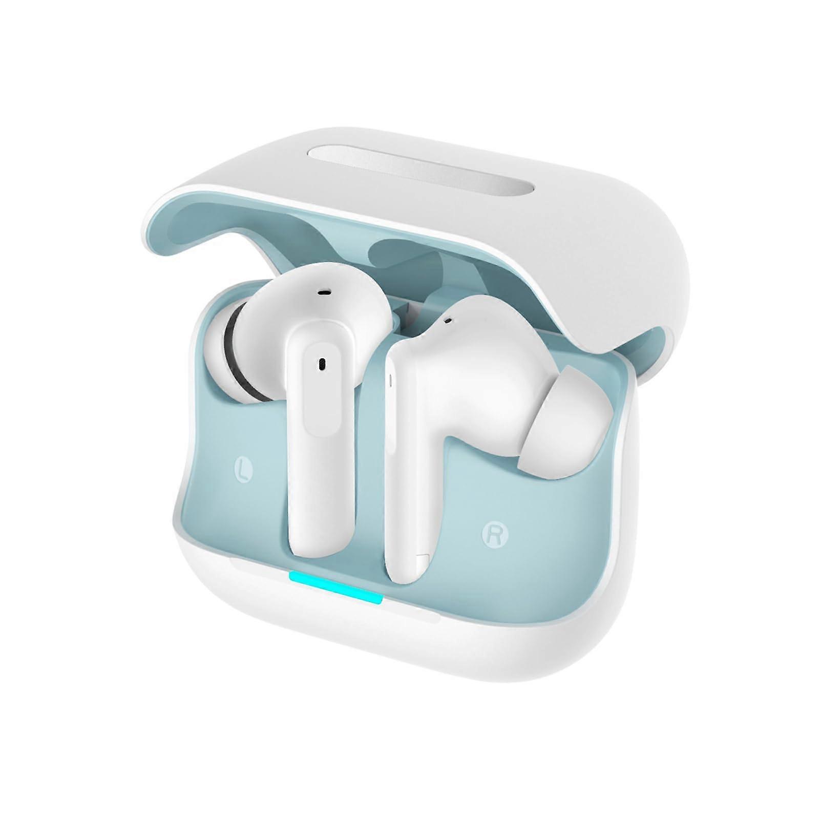 Fidelity Bluetooth Earphone, Stable Version 3, Noise Reduction During Calls, Wireless Bluetooth Headset Pro, White