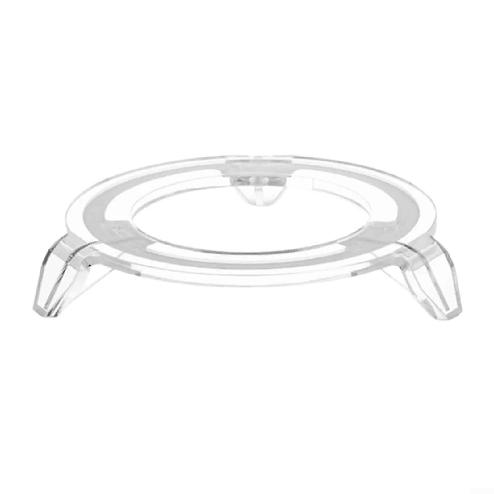 Acrylic Speaker Stand For Harman Kardon Studio 3/4 Desktop Mount With 360 Degree Rotation Base Non Slip Silicone Pads