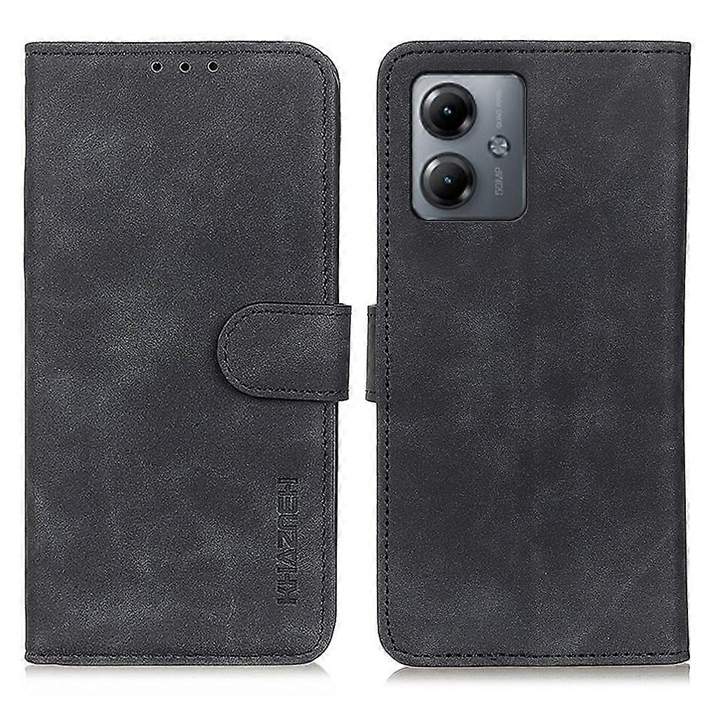 KHAZNEH Retro Texture Leather Phone Case