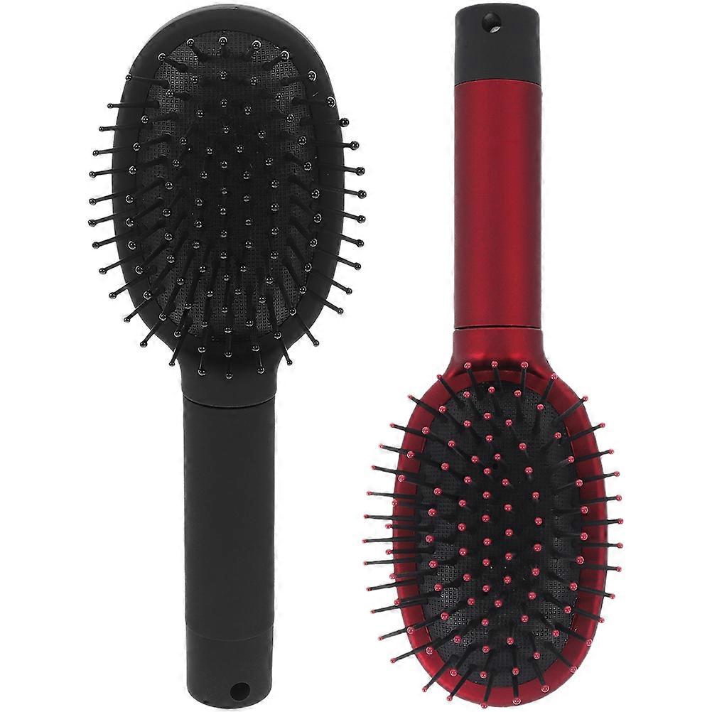 Plastic Comb Storage Box Hair Comb Multi-Function 4Pcs Assorted Color