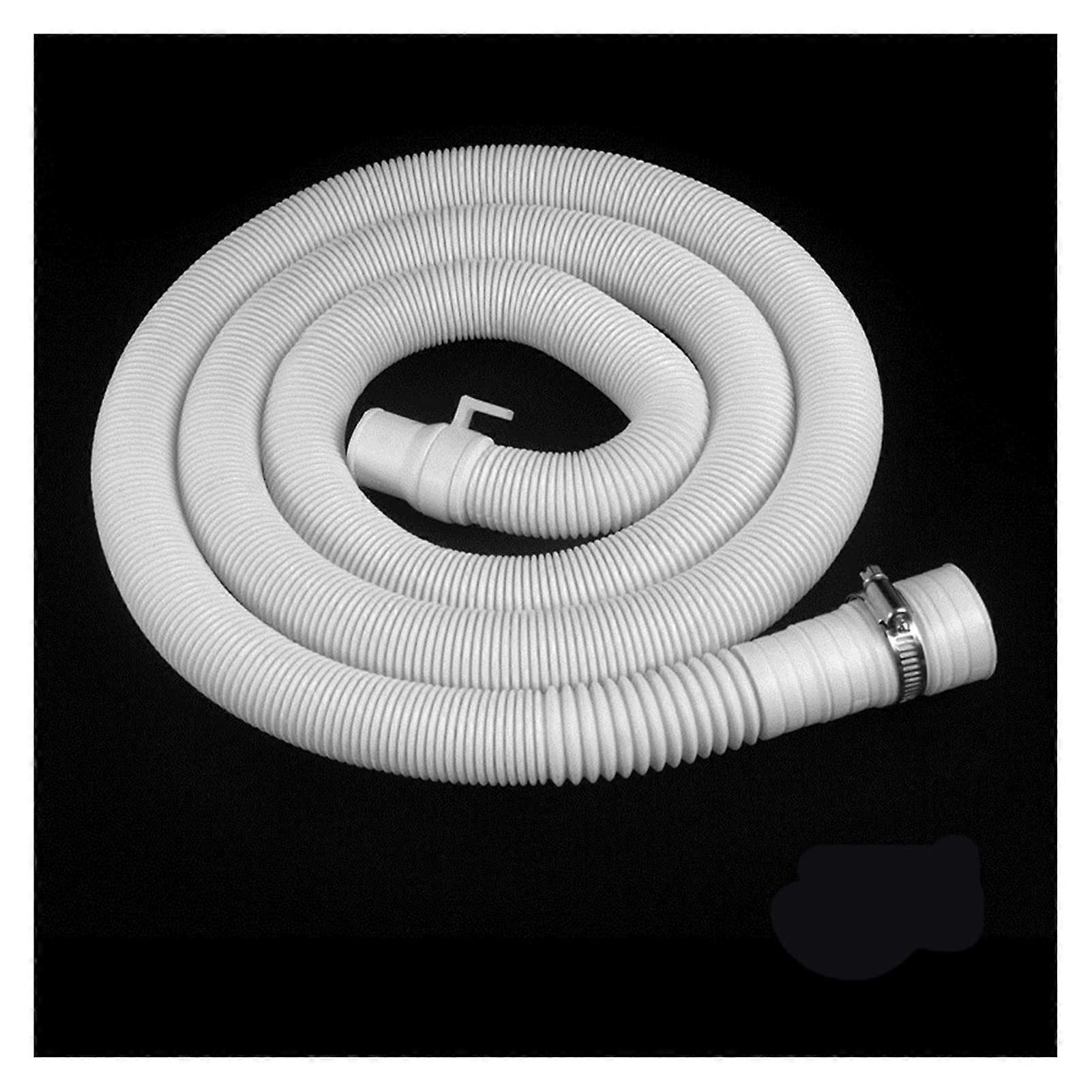 Universal Washing Machine Drain Hose 100cm White with Easy Installation and Durable Extension Pipe