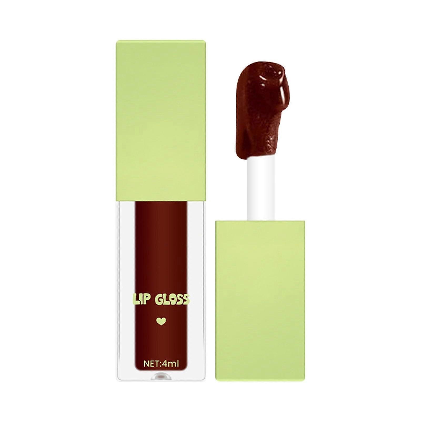 Clear Plumping Lip Oil with Deep Hydration, Nonsticky Moisturizing Transparent Gloss, 4ml