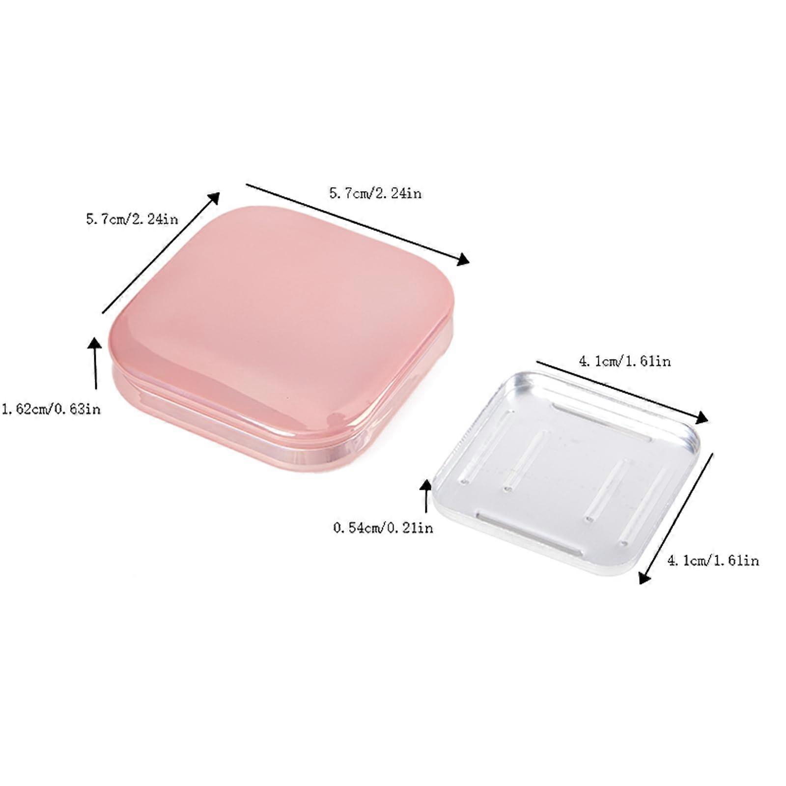 Empty Makeup Palette with Mirror, Refillable Magnetic Eyeshadow and Blush Case for Travel