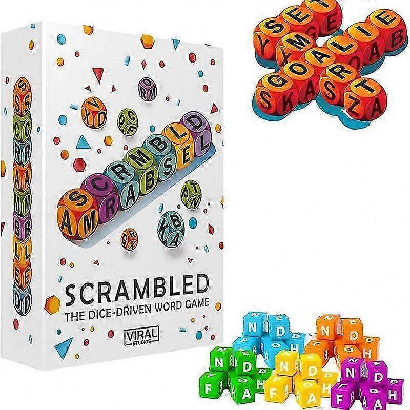 Scrambled Dice Game for Parties and Families