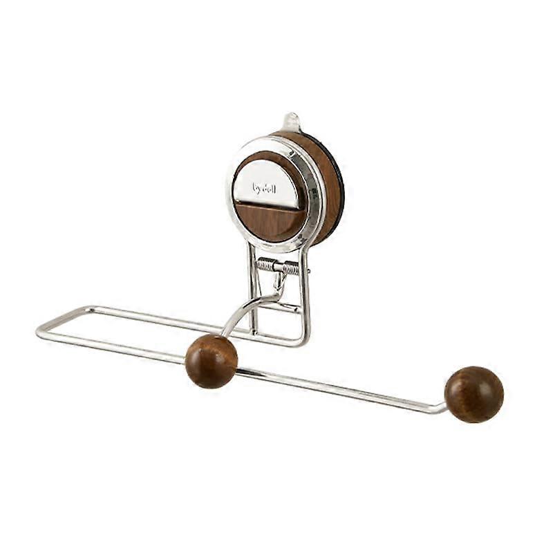 Kitchen Paper Towel Holder with Strong Suction Cup, No Drilling, Adjustable Vertical or Horizontal Mount