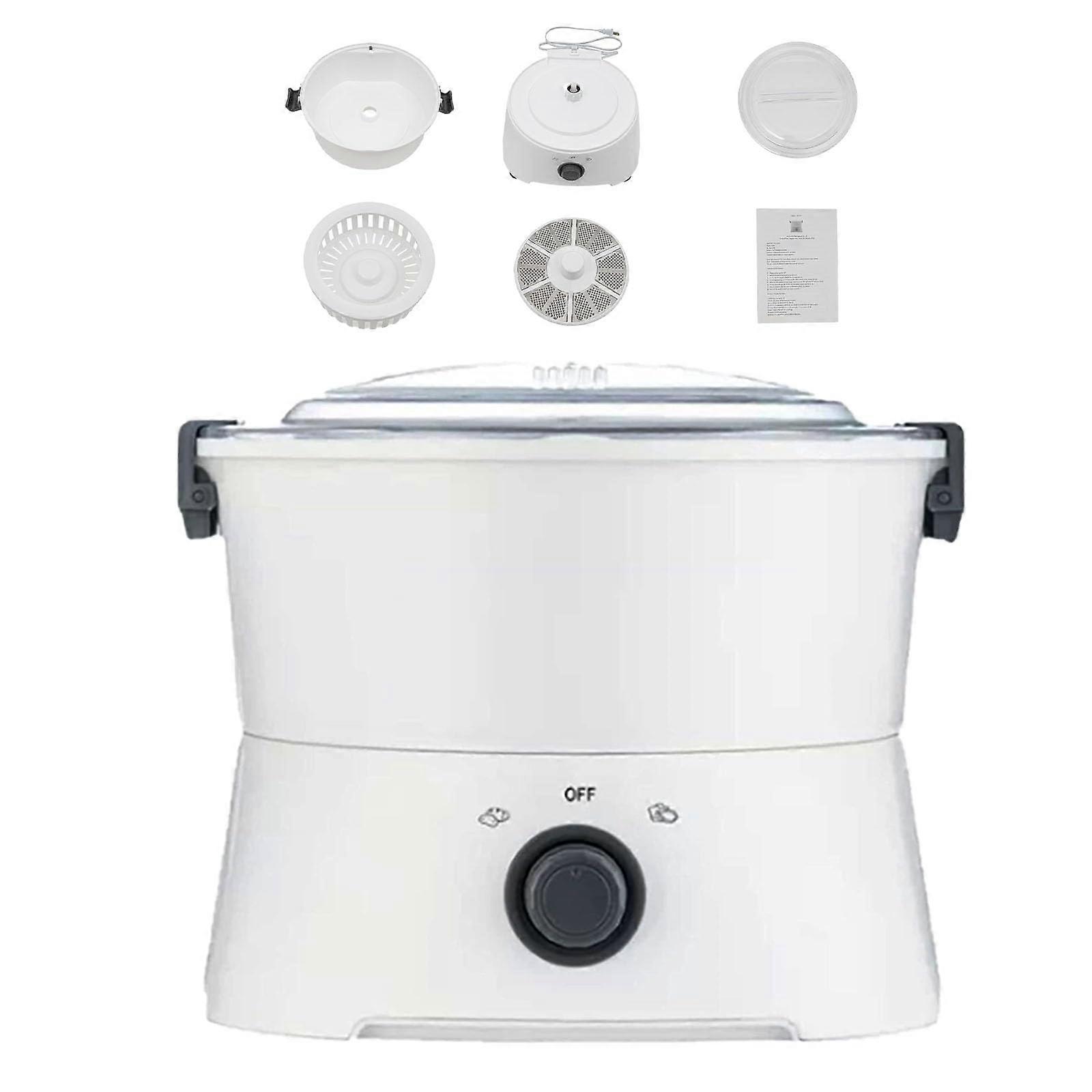 Electric Potato Peeler with OneTouch Automatic Peeling for Kitchen Vegetables, EasyClean Design