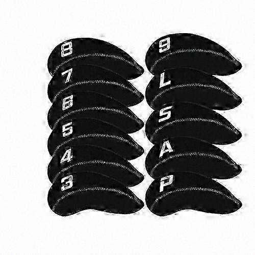 11 Pcs Neoprene Iron Headcovers Golf Club Protector Set