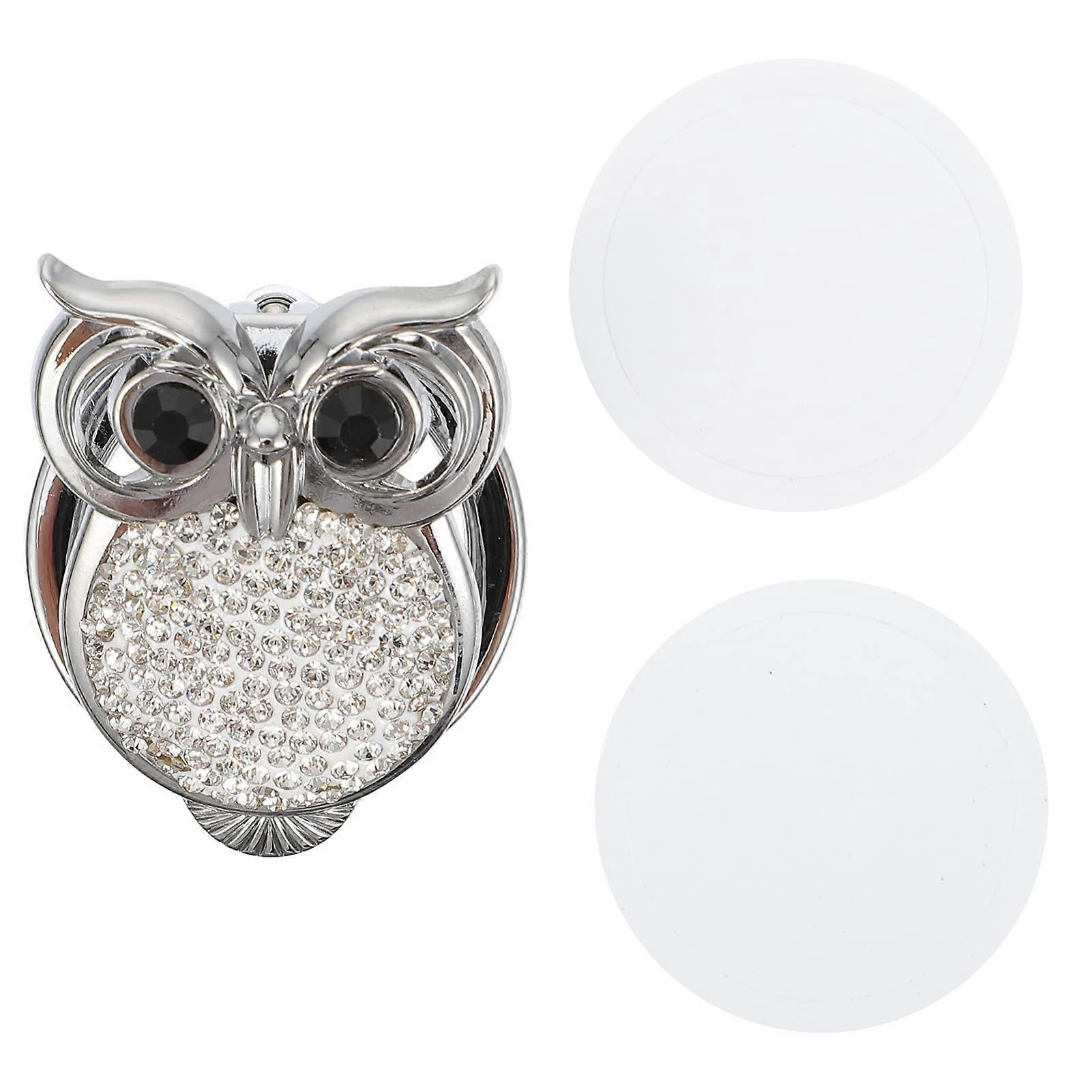 Rhinestone Owl Car Start Button Cover, Engine Start Stop Decor for Elegant Interior Upgrade
