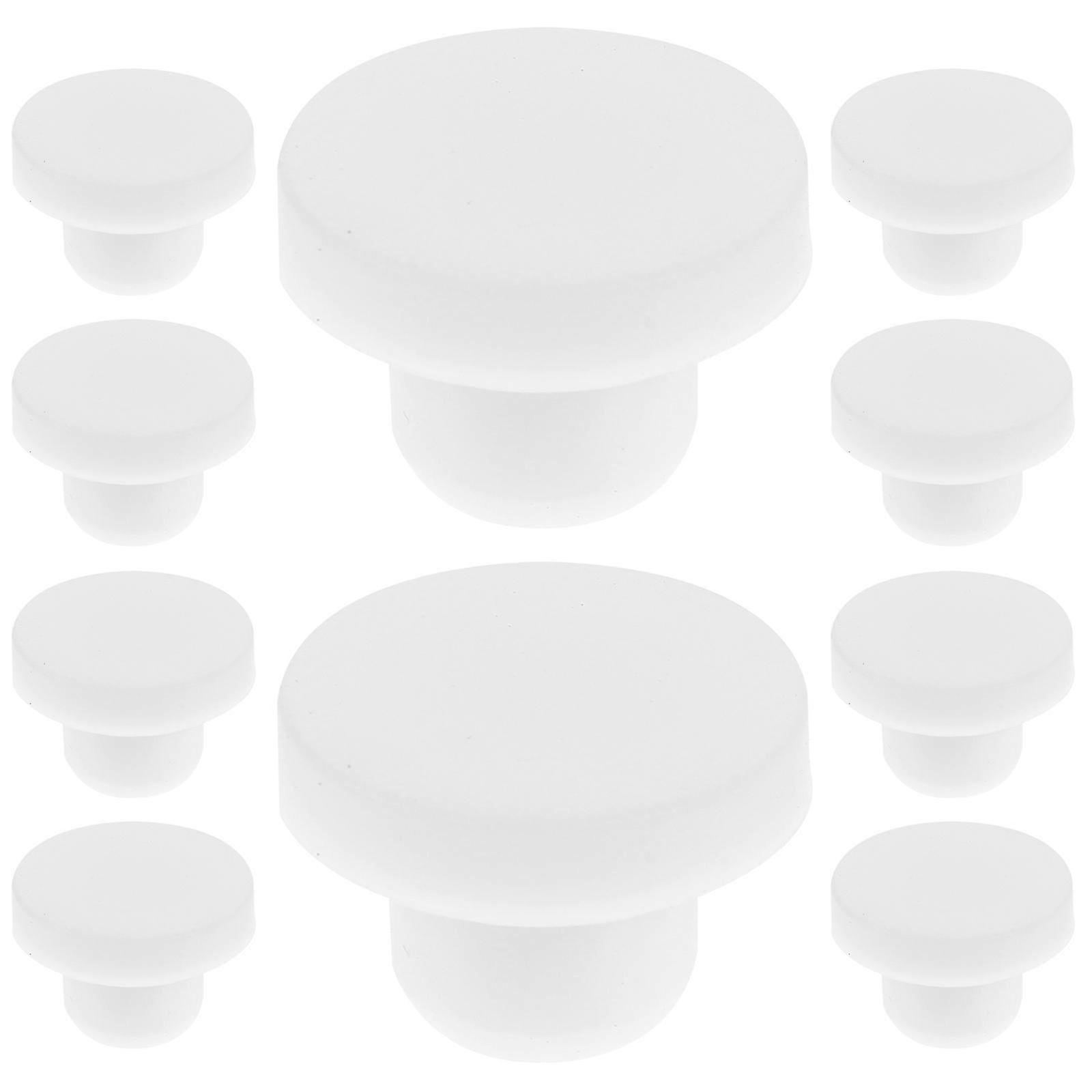 Universal Bottle Plugs Solid *10 Sealing Reusable Gardening 10Pcs