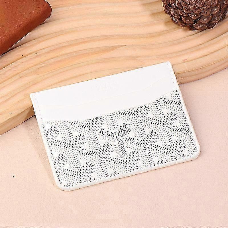Mini PU Leather ID Card Holder Coin Purse Women Men Business Card Cover Bank Credit Card Box Slim Card Case