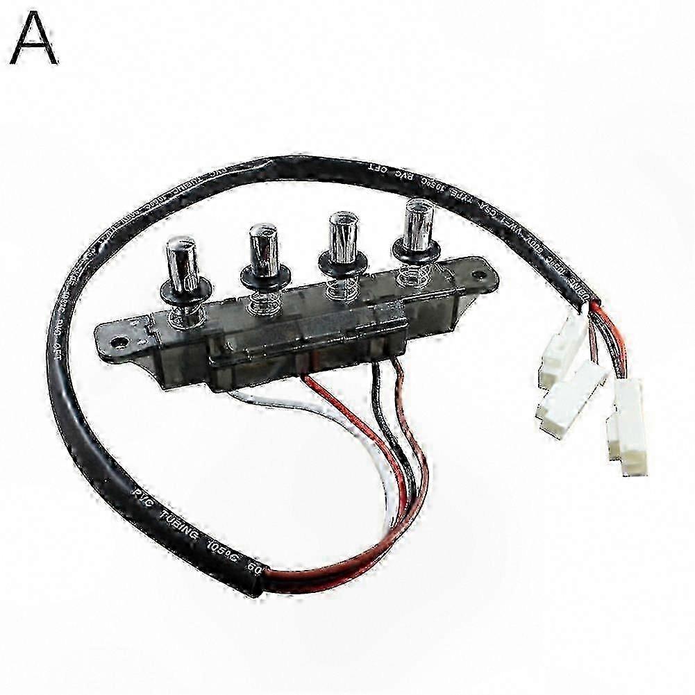 5-Key Replacement Switch for Kitchen Appliance Range Hoods Universal Fit