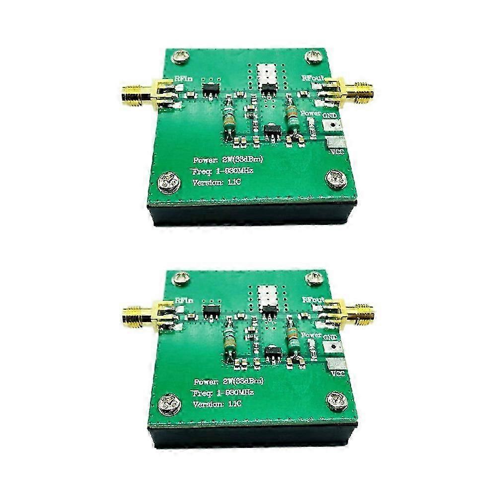 2pcs RF Wideband Power Amplifier compatible for Enhanced Signal Strength
