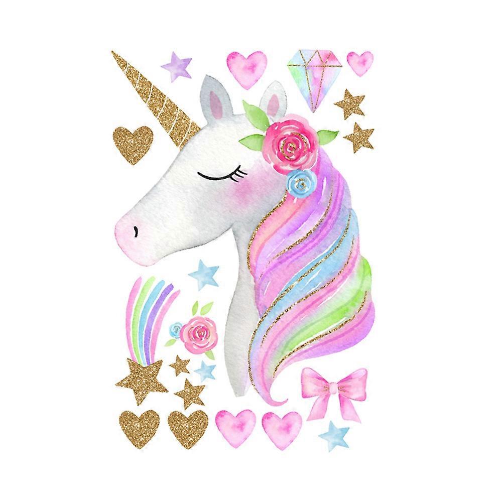 Unicorn Wall Sticker for Wall Decoration DIY Removable