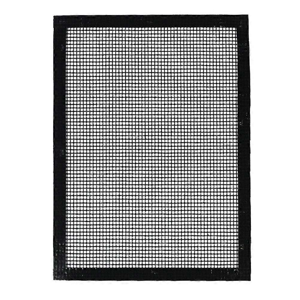Grillmatte aus Grillgewebe, schwarz, wiederverwendbar