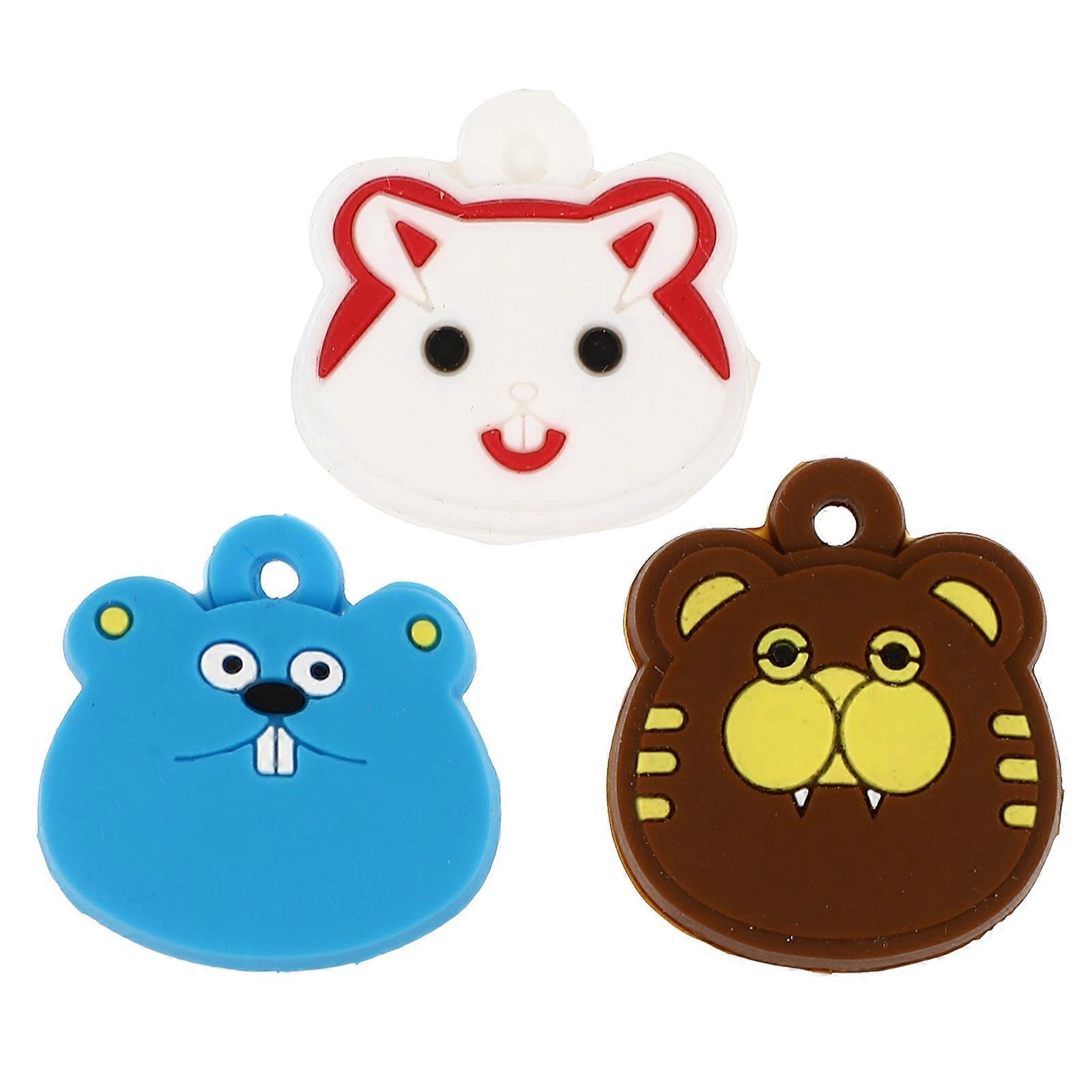 Assorted Color Racket Shocking Absorber for Tennis Racket 3Pcs Silicone Dampeners