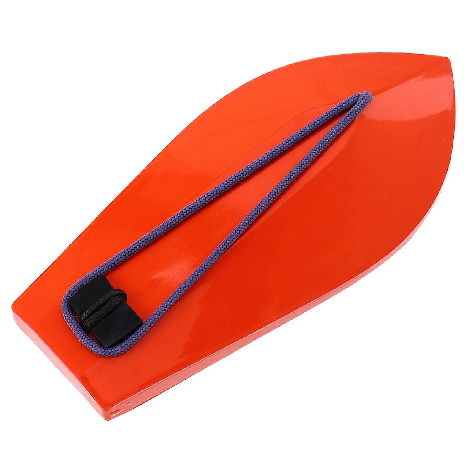 Planer Dive Board Artificial Bait Fishing Trolling Tool 2Pcs Orange Plastic