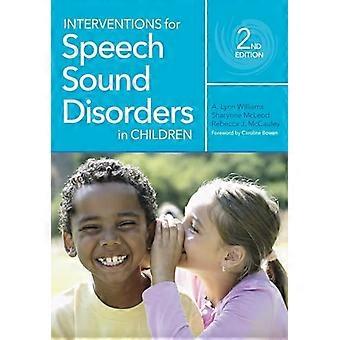 Interventi per i disturbi del suono del linguaggio nei bambini (intervento sulla comunicazione e sul linguaggio)