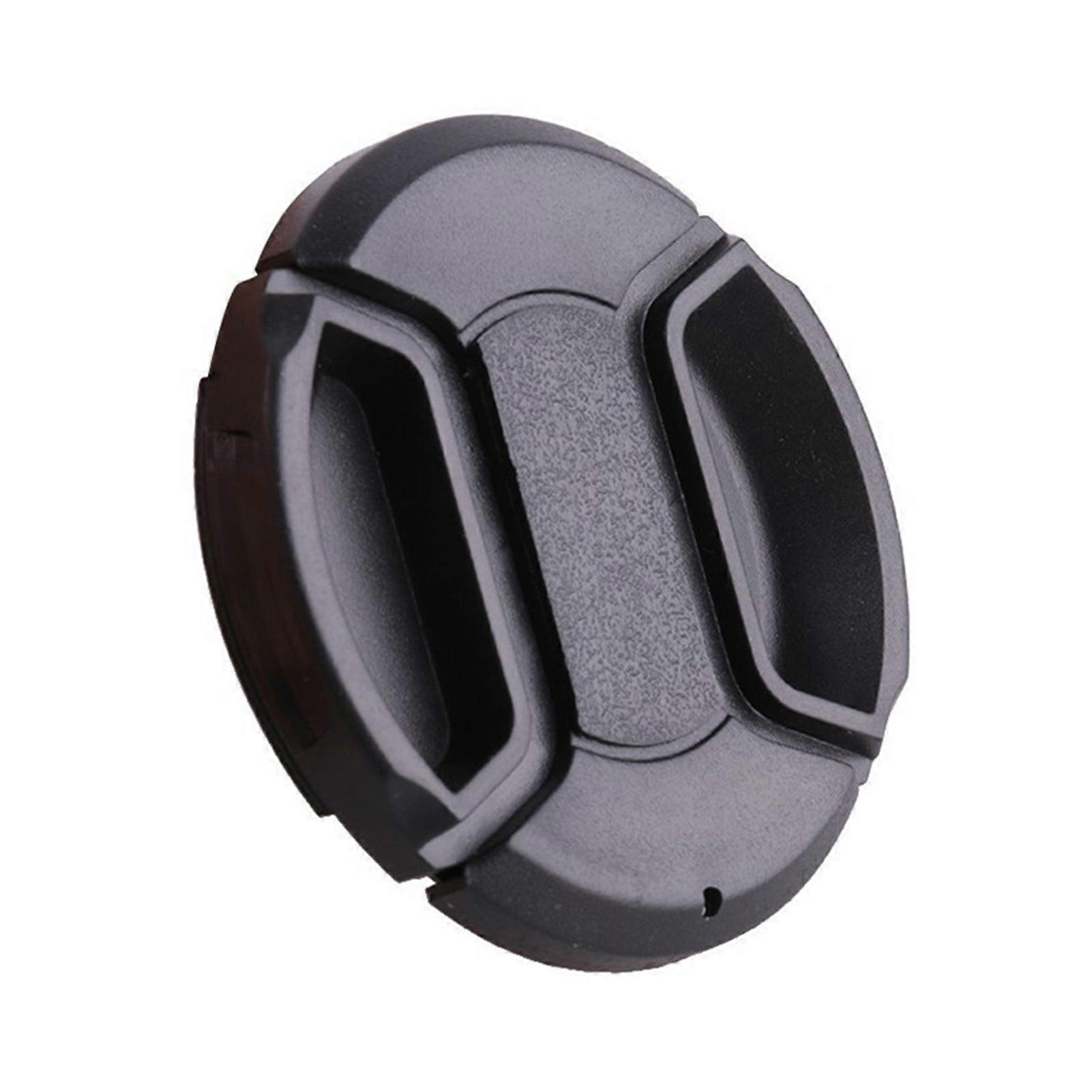Universal Camera Lens Cap Protector Impact Resistant Simple Installation Snap-on Front Lens Cover