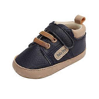 Chaussures bébé, sandales en cuir pour premiers pas, sandales de sport pour tout-petits, chaussures bébé fille, bleues, 6-9 mois