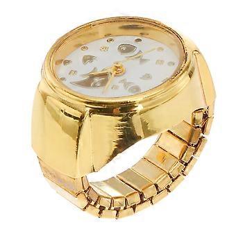 Watch Rings For Women Elegant Jewelry Daily Use 3 00X2 50X2 30CM Golden Alloy 1Pc