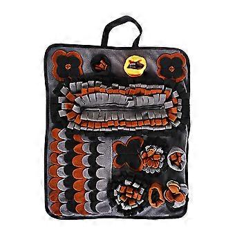Interactief snuffelspeelgoed voor honden, zachte mat, puzzel, voerspeelgoed voor hondentraining en verlichting van verveling, neuswerk, veelkleurig