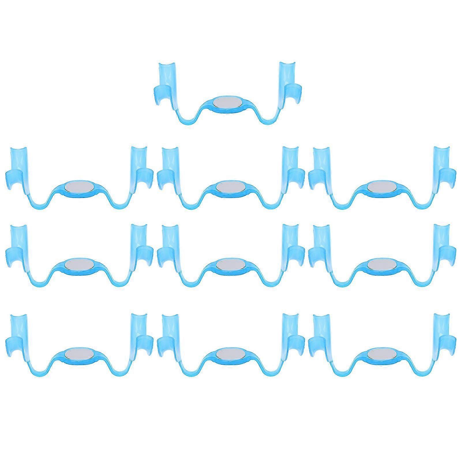 Blue  Orthodontic Cheek Retractor M Shape Prop (10pcs)