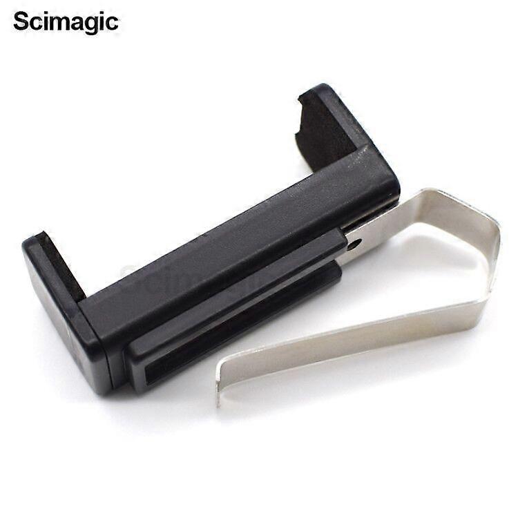 Car sun visor mounting bracket for remote control transmitter command key fob gate control compatible
