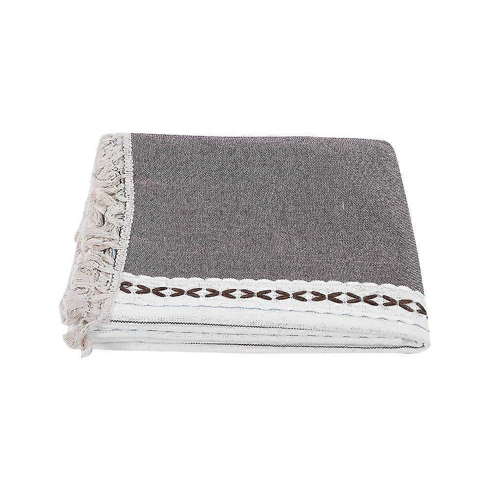 Tablecloth, Cotton Linen, Dust Proof, Brown