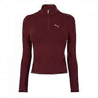 Puma Dame/Dame Fleece Topp med Halv Glidelås