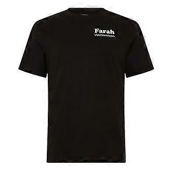 Farah Herren Brent T-Shirt aus Baumwolle mit Grafikdruck